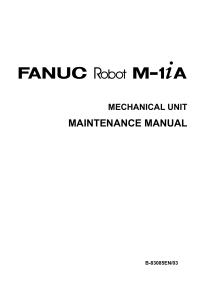 m-1ia maintenance manual b-83085en 03 