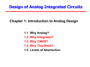 Analog Chapter 01 Introduction