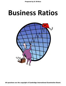 Accounting Ratios