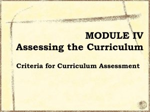 291900464-Assessment-of-Curriculum-Development