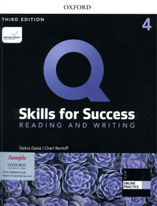 Skills for Success: Reading & Writing 4 - Oxford