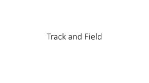 Track and Field