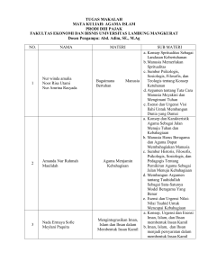 TUGAS MAKALAH PAJAK FEB