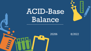 ACID-Base Balance aug 22
