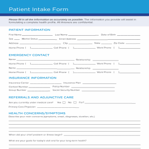 patient intake form template-min