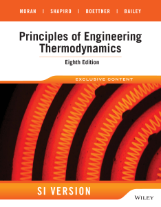 Michael J. Moran, Howard N. Shapiro, Daisie D. Boettner, Margaret B. Bailey - Principles of Engineering Thermodynamics  SI Version-John Wiley & Sons Singapore Pte. Ltd. (2015)