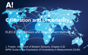 2 - Calibration and Uncertainty 2022