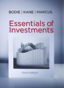 esential of investments