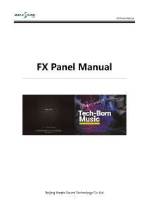 FX Panel Manual