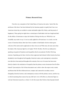 Primary Research Paper Draft