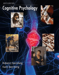 Cognitive Psychology Strenberg 6th EDITION