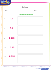 converting-decimals-to-fractions-worksheet