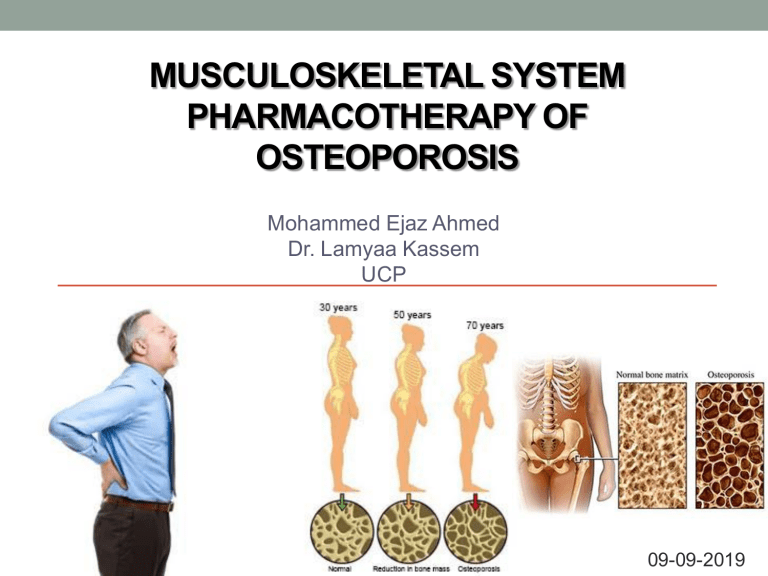 osteoporosis lecture 7-9-2019