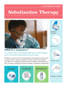 Nebulization handout