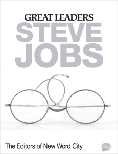 Steve Jobs (The Editors of New Word City) 