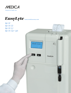 Medica EasyLyte brochure