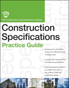 Construction Specifications Institute - Study -Practice Guide