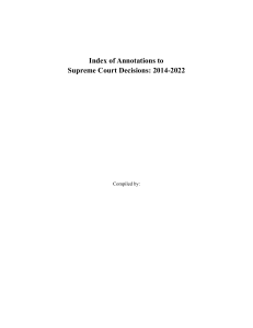 SCRA ANNOTATIONS 2014-2022 (1)