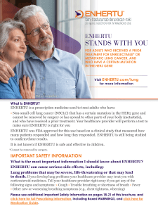 ENHERTU NSCLC DTP PATIENT BROCHURE DIGITAL