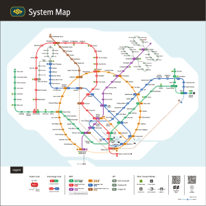 Singapore Rail Map