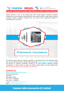 Polymer Composite Insulators Manufacturers India
