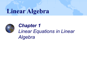 Ch1-LinEquations