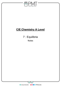 7. Equilibria