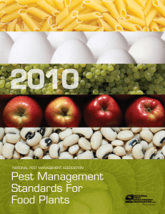 NPMA Food Plant Standards 2010