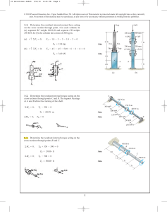 Mechanics of Materials CH1 solution (0136023126 ISM 01)