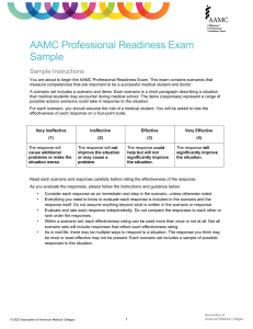 AAMC PREview Sample - 2022