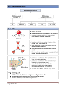 T4.B4. KOMPOSISI KIMIA DALAM SEL