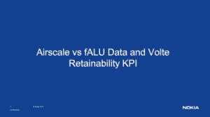 KPI Retainability Analysis