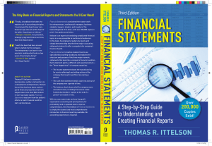 Financial Statements; A Step-by-Step Guide to Understanding and Creating Financial Reports