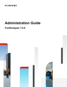 FortiAnalyzer-7.0.0-Administration Guide