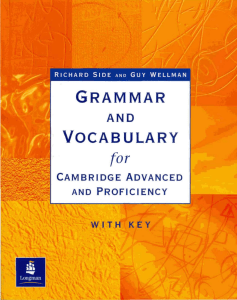 Grammar & Vocabulary for Cambridge Advanced & Proficiency