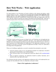 Web architecture