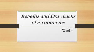  Benefits and Drawbacks of E-commerce