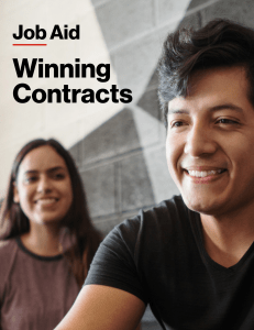 WinningContracts - Job Aid