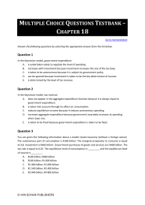 Economics 5 MCQ C18