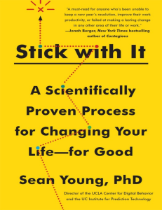 Stick with It: Science of Lasting Change