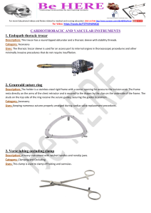 Cardiovascular OR Tools