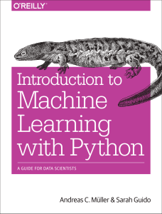 Machine Learning with Python: A Data Scientist's Guide