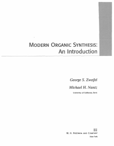 George Zweifel  Michael Nantz  Modern Organic Syn-1