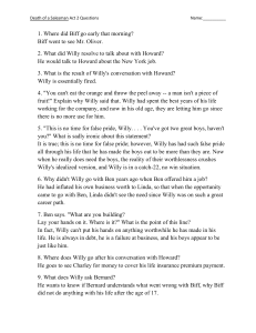 Noah Yarrito - Death of a Salesman Act 2 Q'sWord
