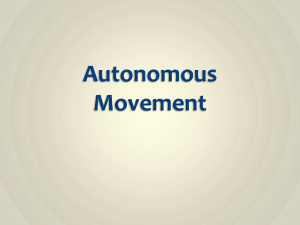 Autonomous Movement C++