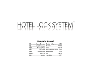 Hotel-Lock-System-Manual