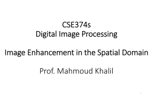02 Image Enhancement in the Spatial Domain 