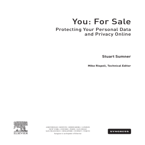 You for sale  protecting your personal data and privacy online by Rispoli, Mike Sumner, Stuart (z-lib.org)