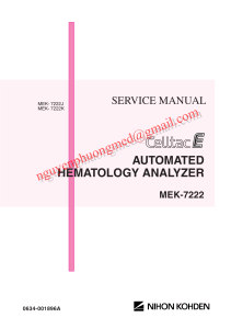 MEK7222-Service