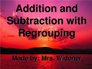 subtraction-with-regrouping